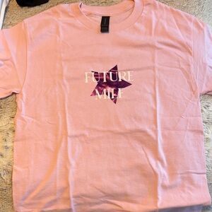 Trendy Pink Graphic Tee